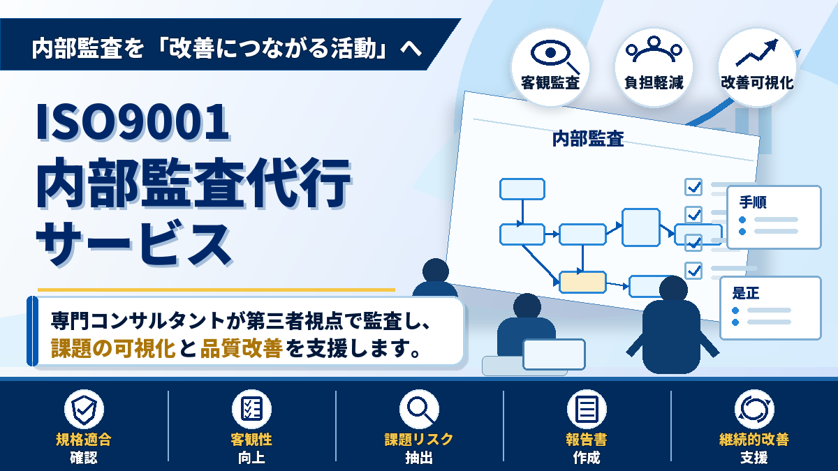 ISO9001 内部監査代行
